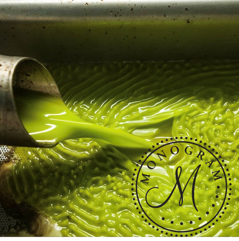 Filtered olive oil is the only choice!! Monogram Premium Olive Products