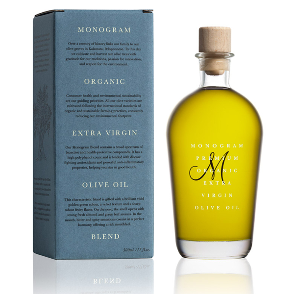Premium Organic Extra Virgin Olive Oil-Blend